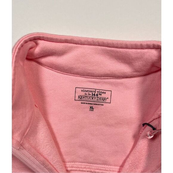 Vineyard Vines 144th Kentucky Derby 2018 Patchwork Shep Shirt Girls XL 16 NWT - Picture 3 of 9